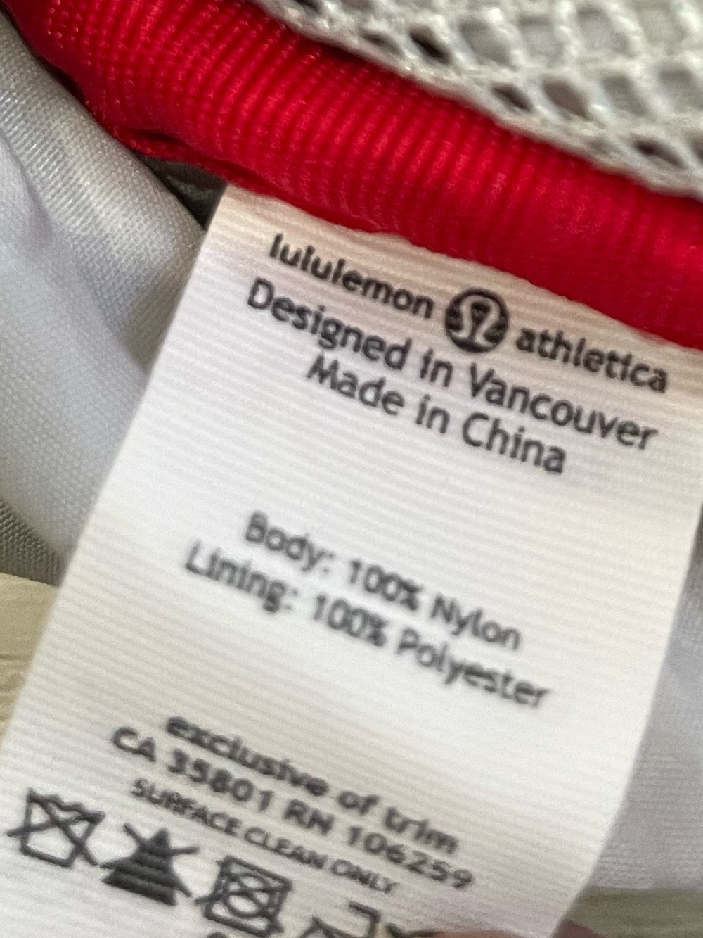 LULULEMON Travel Pooch VII Fanny Pack Waist Bag Dog Walking Hiking Pouch Red - Picture 2 of 12